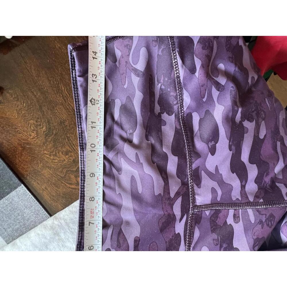 Layer 8 Women's Purple Camo Leggings - Size L - Picture 6 of 9